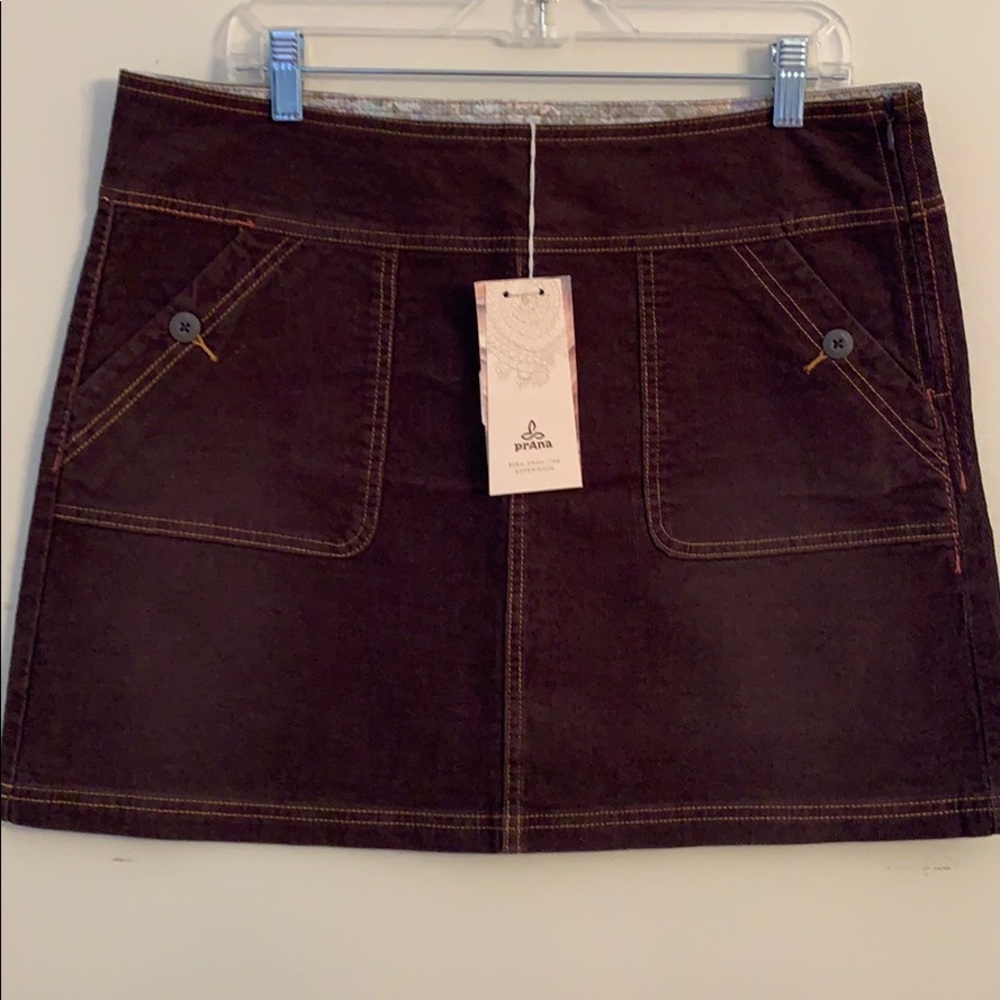 Prana Canyon Cord Skirt - NWT